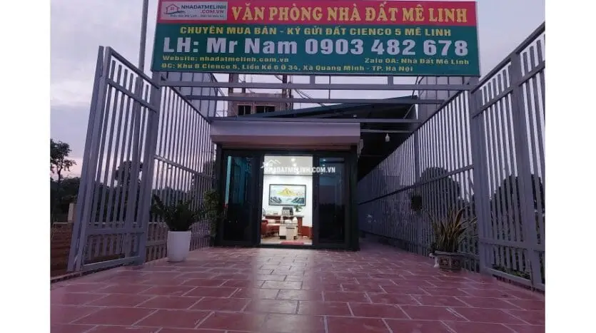 mua bán đất cienco 5 Mê Linh